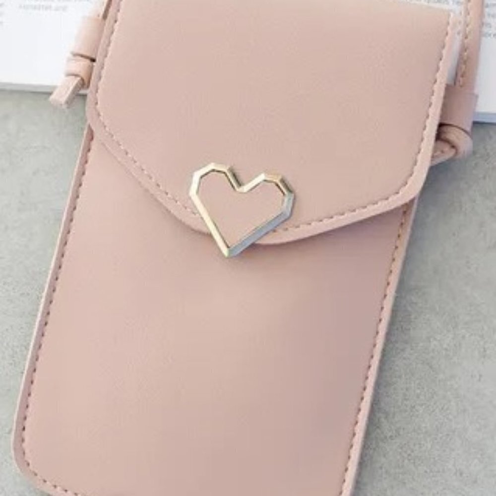 Pink Cute Mobile Phone Touch Screen Purse NWOT - Picture 3 of 4